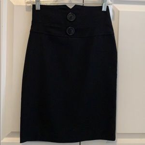 High waisted skirt